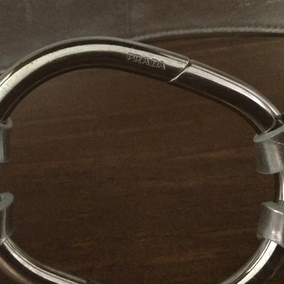 Prada | Accessories | Prada Vintage Silver Belt | Poshmark display picture 1